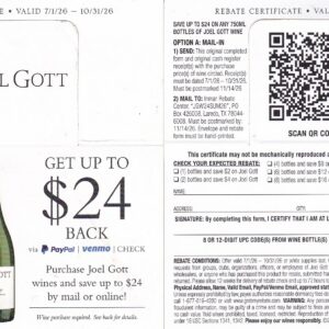 New Joel Gott pm 11/14/26 Laredo TX 2 per HH $24