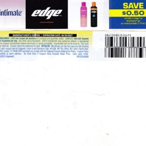 Edge Shaving Cream (1) 6/30/27