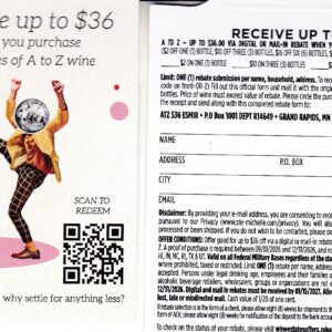 New A to Z CA + more crt 9/1 – 12/31/26 $36 GR MN