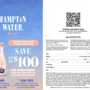 Hampton Water wines (12) CA + more pm 1/31/27 SJC $100
