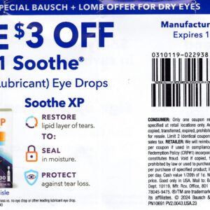 PreserVision Soothe Eye (1) 12/31/27