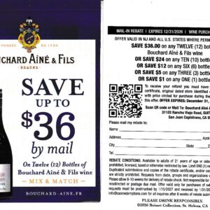 New Bouchard Aine & Fils pm 1/31/27 SJC $36
