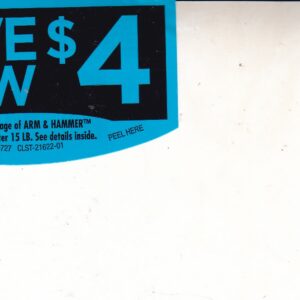 Arm & Hammer Hardball Litter 15 lb (1) 12/30/27